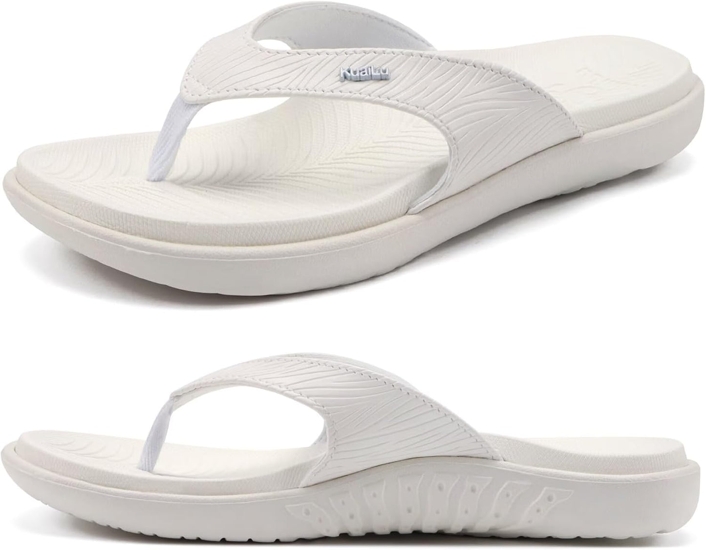 KuaiLu Flip Flops for Women with Arch Support and Comfort