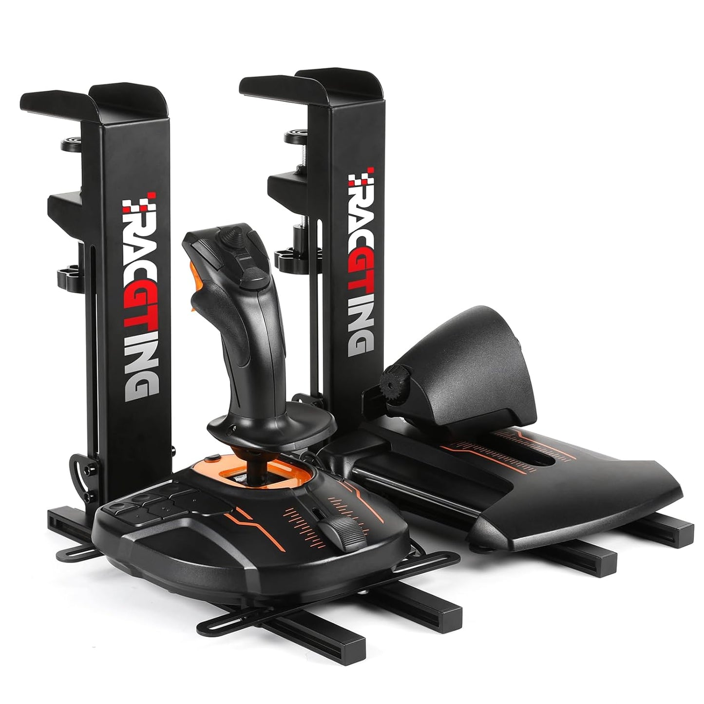 RACGTING Hotas Mount for Logitech X56, X52, and Thrustmaster Joysticks