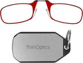 ThinOptics Keychain Case and Readers Rectangular Reading Glasses FIT