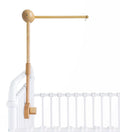 Crib Mobile Arm - 360 Adjustable Wooden Baby Mobile Hanger for Crib