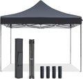 Sweetcrispy 10x10 Heavy Duty Pop Up Canopy - Waterproof & Portable