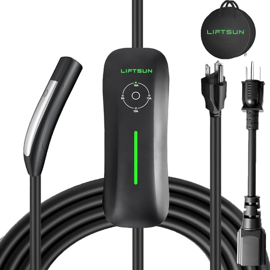Liftsun Portable Tesla Charger - Fast Charging for All Models