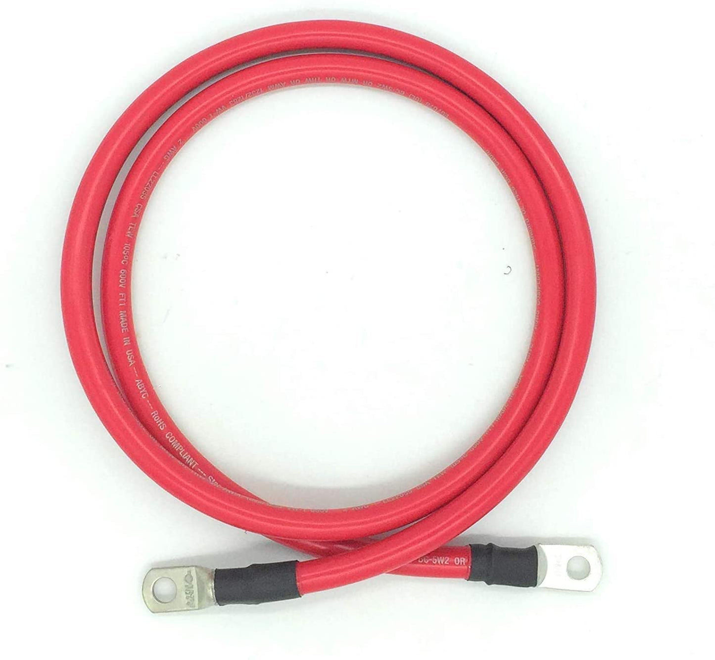 END GAME 2 AWG Gauge Marine Grade Battery Cables for Tough Use