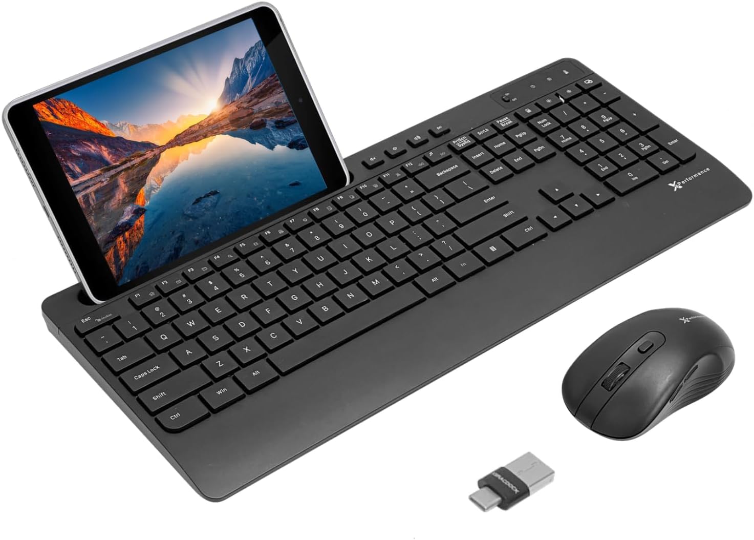 X9 Wireless USB-C Keyboard and Mouse Combo for All Devices
