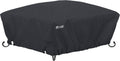 Classic Accessories 30 in Square Fire Pit Cover - Water-Resistant