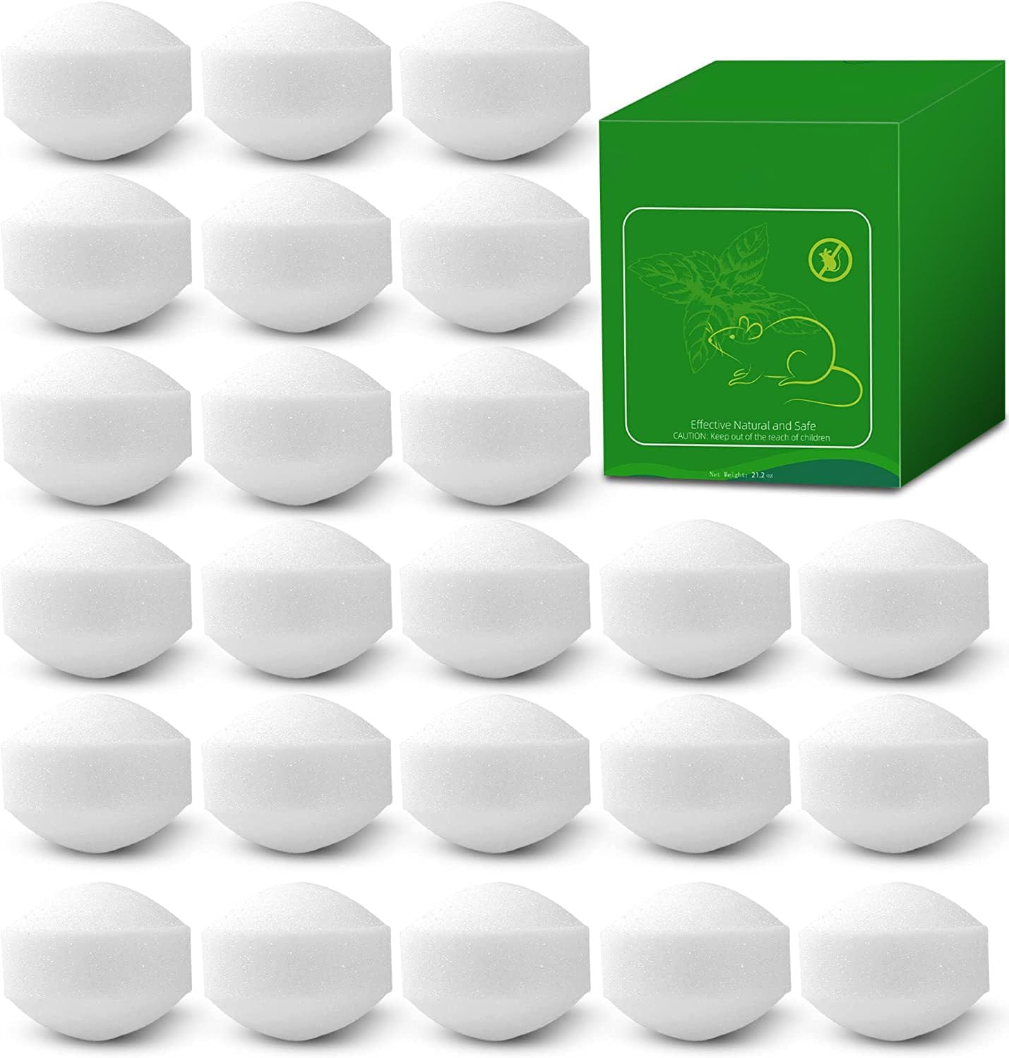 24-Pk Peppermint Oil Rat Repellent by Motrapso
