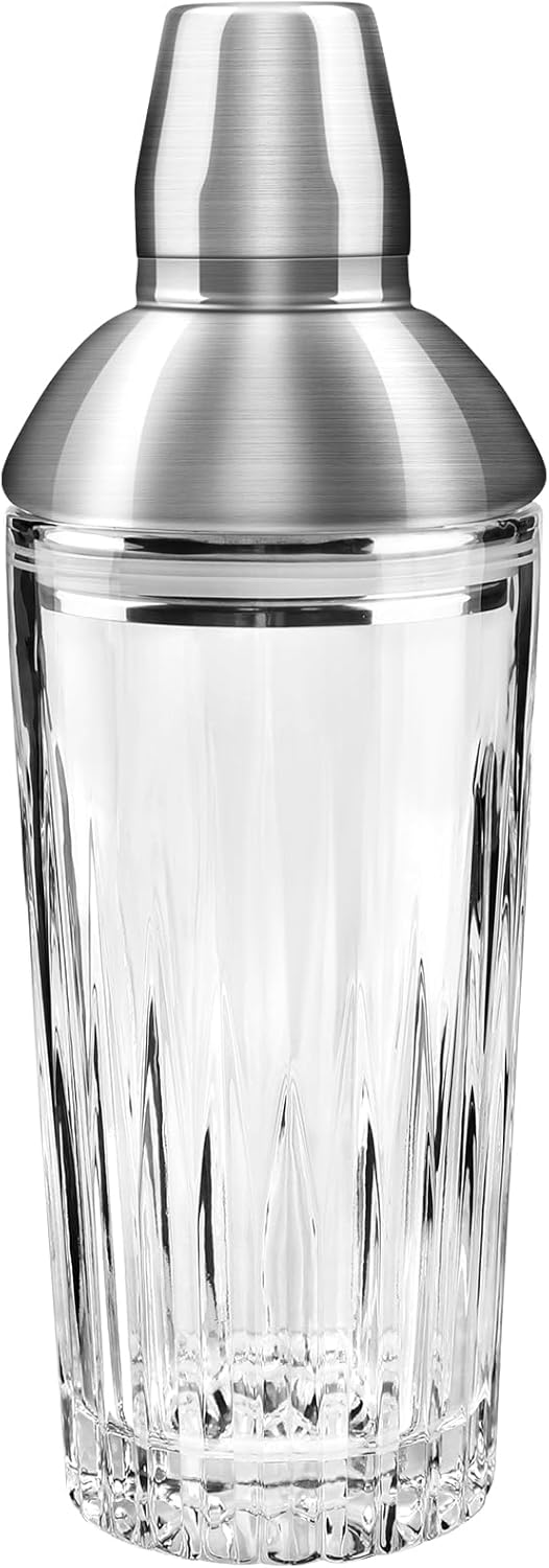 24oz Glass Cocktail Shaker - Elevate Mixology! Artisan Martini Maker