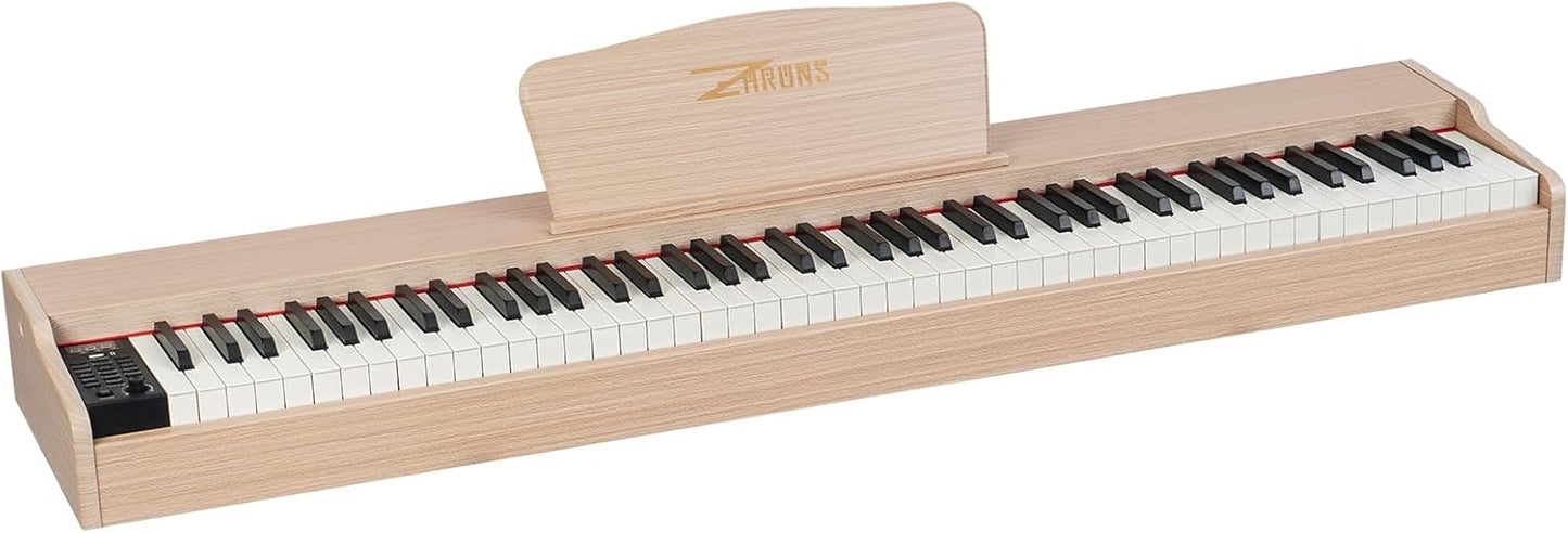 ZHRUNS 88 Key Weighted Piano: Perfect for Beginners