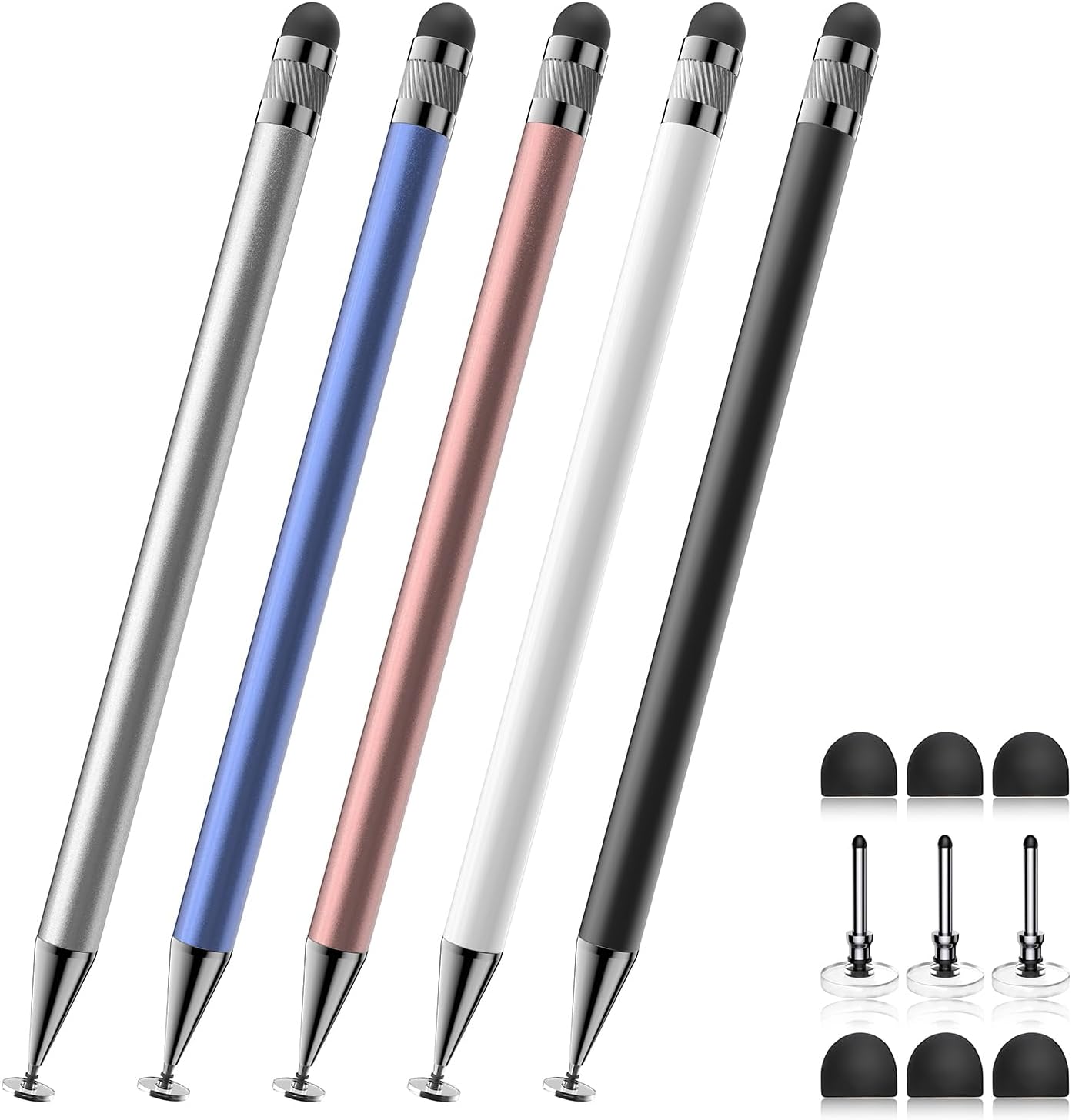 High Precision 2-in-1 Stylus Set for All Screens!