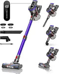 Cordless Vacuum Cleaner 38Kpa 55min Runtime - Powerful Stick Vacuum