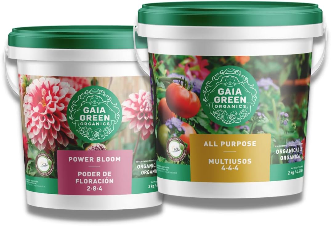 Gaia Green Power Bloom and All Purpose Organic Plant Nutrients