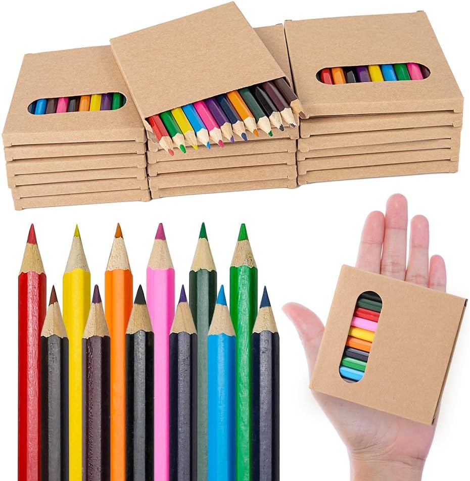 600 Count Colored Pencils Bulk for Kids - Perfect for School