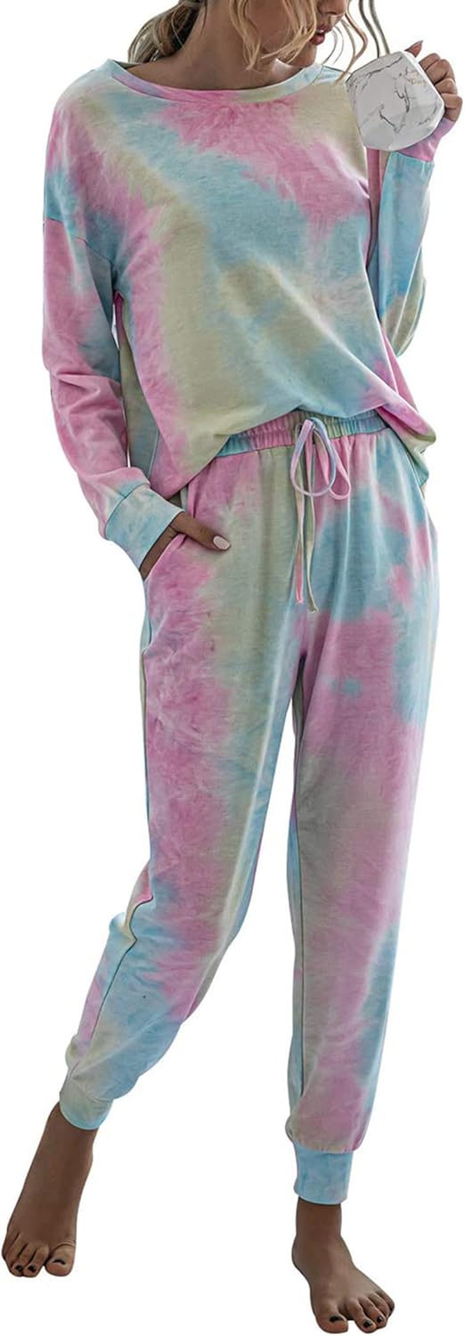 PRETTYGARDEN Women's Two Piece Loungewear Set for Comfort