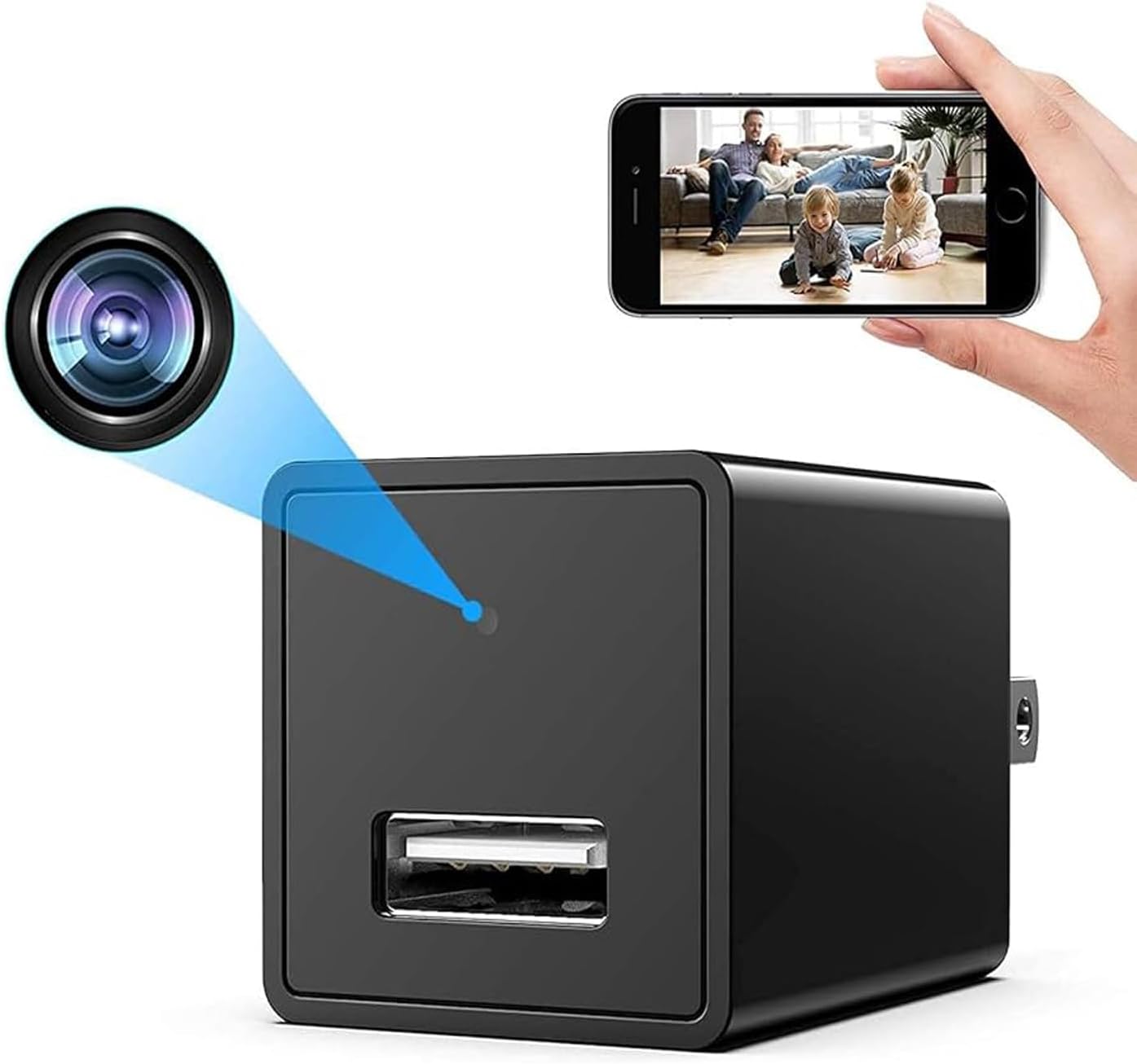 Keslom Wireless Spy Camera: Smart Home Security