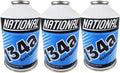 R134a Automotive Refrigerant 12-Ounce Self-Sealing Cans - Pack of 3
