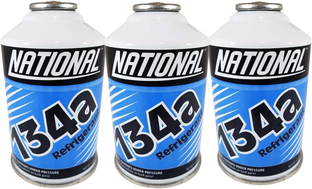 Chemours R134a Refrigerant for MVAC in 12-Ounce Containers Pack of 3