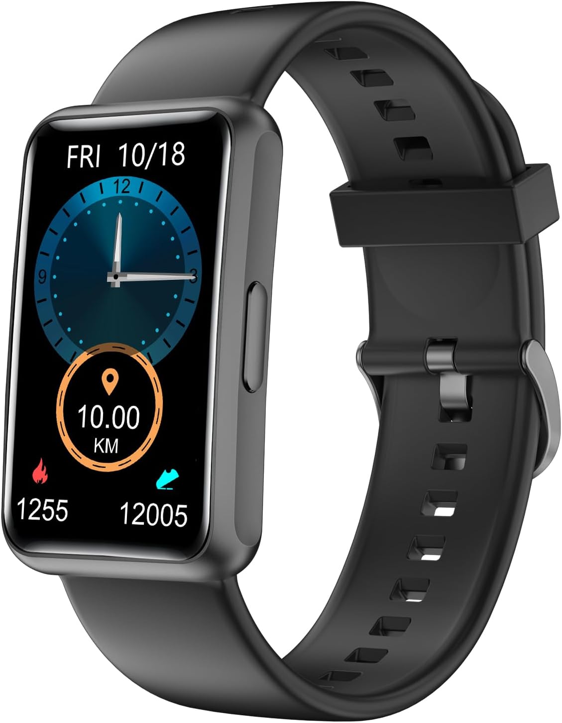 HUAKUA Waterproof Touch Fitness Tracker - No Phone Needed!
