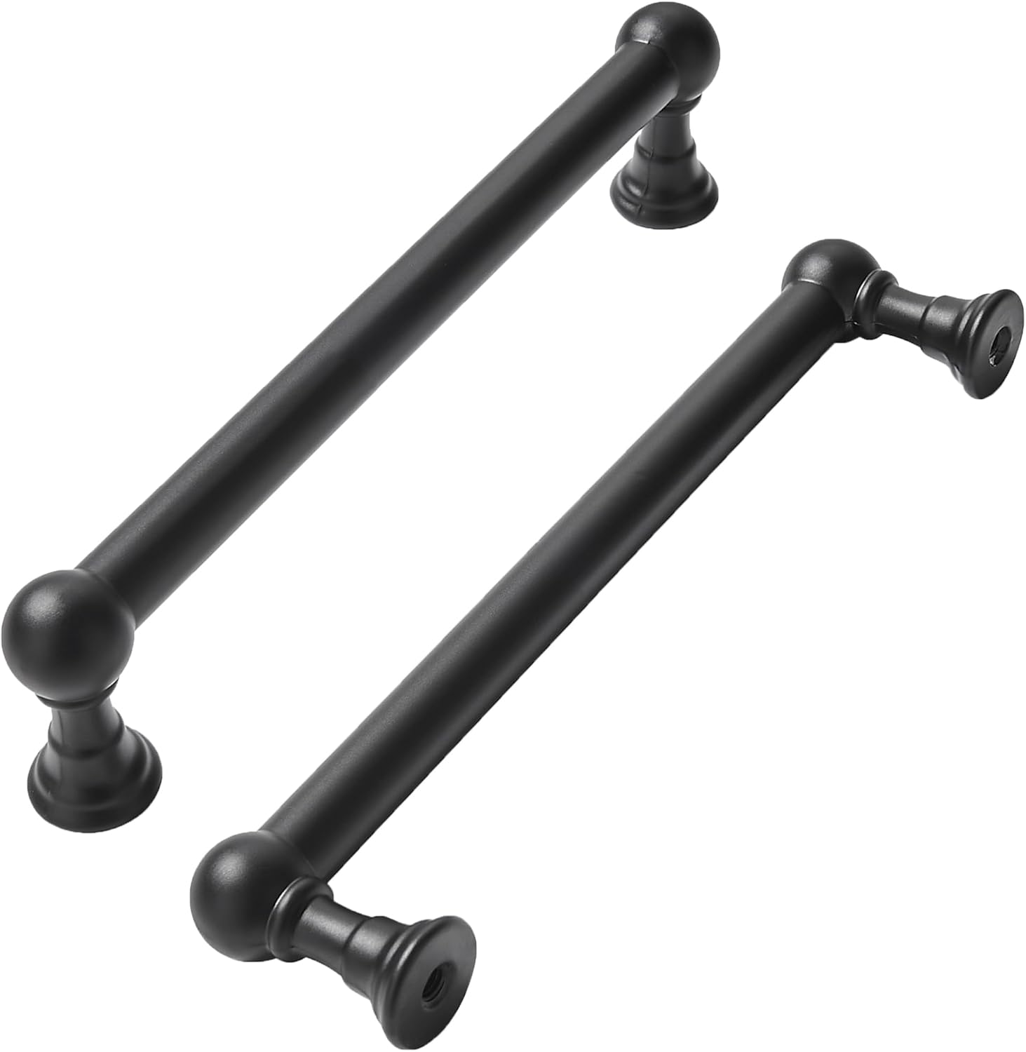 Durable 5 Inch Matte Black Cabinet Pulls for Stylish Kitchens