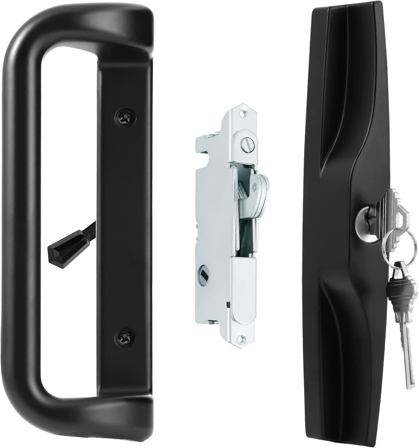 House Guard Patio Door Lock and Handle Set for Sliding Doors