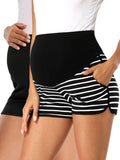 Fitglam Women's Stylish Maternity Shorts for Comfort and Versatility
