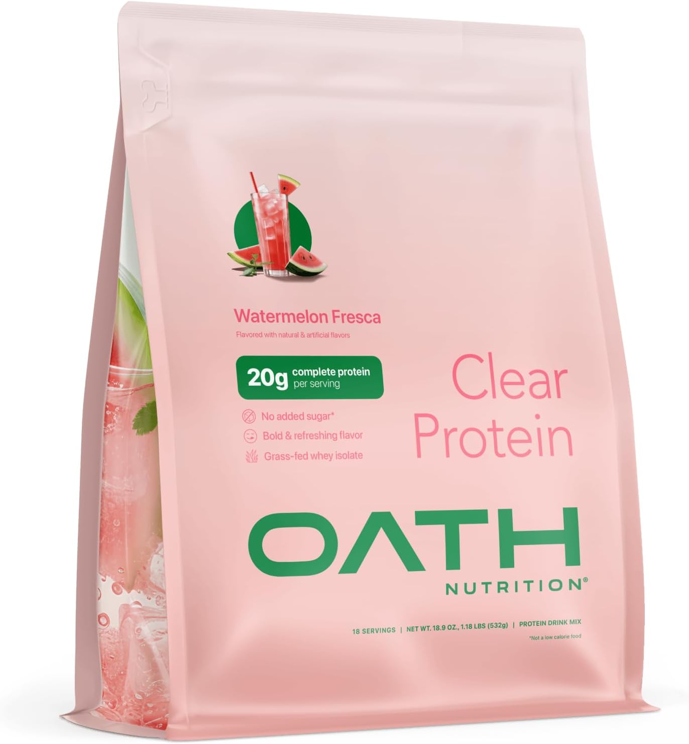 Clear Whey Isolate Protein Powder for Refreshing Hydration