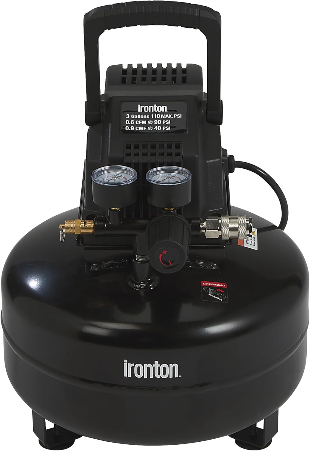 Ironton Oil-Free Air Compressor, Lightweight & Portable
