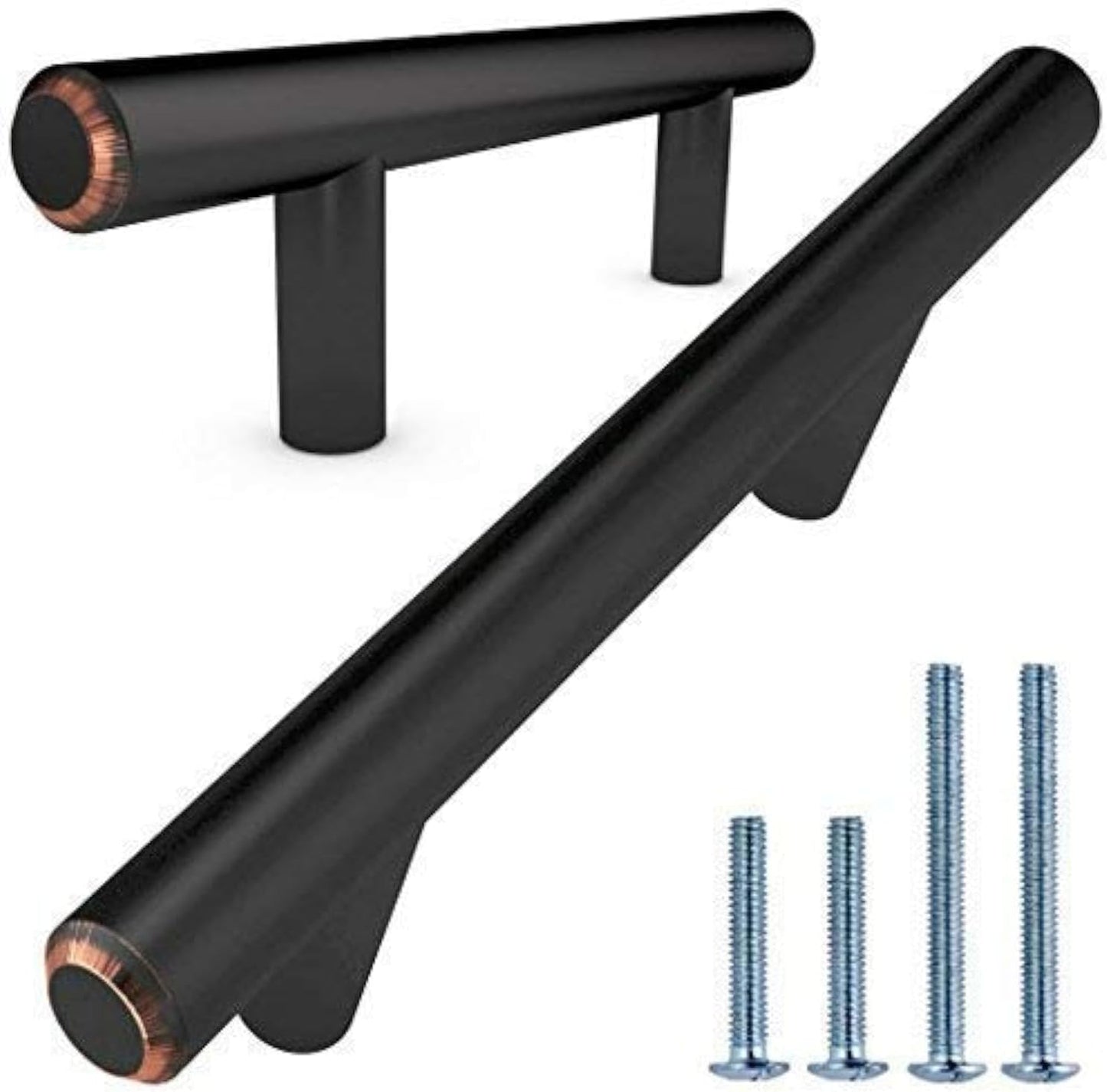 Premium Solid Euro Style Bar Handle Pulls for Cabinets
