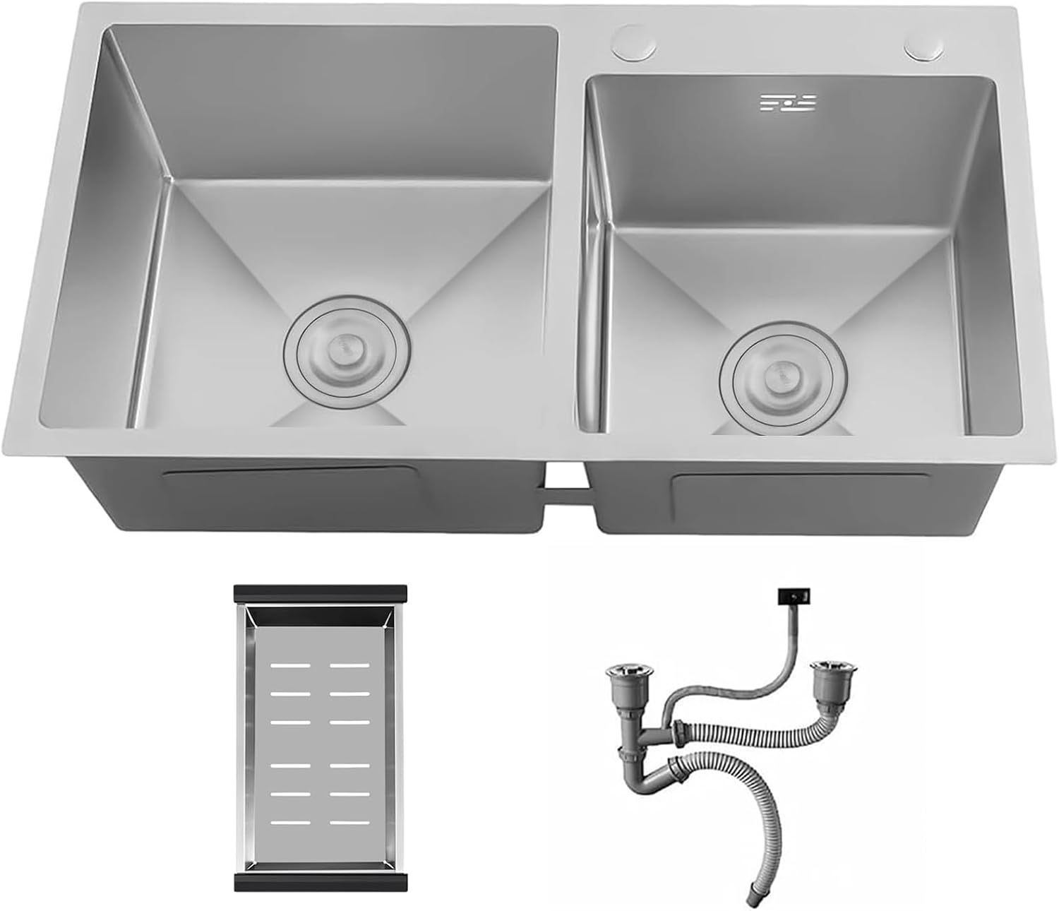 30 Inch Drop in Kitchen Sink with Nano Coating Stainless Steel