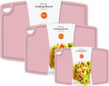 Silicone Thick Cutting Boards Set of 3 - Flexible Foldable Mats
