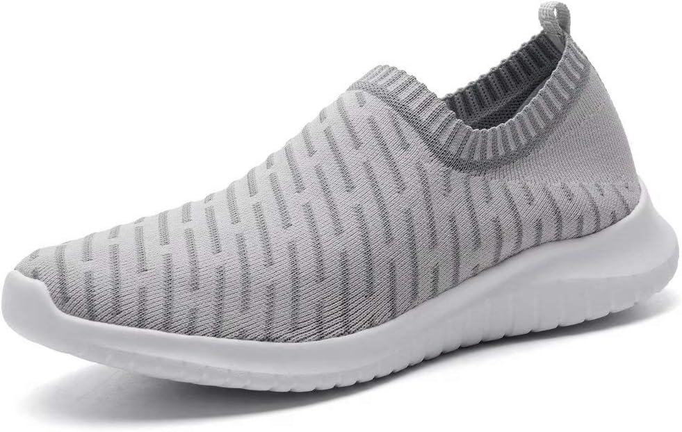 Breathable Mesh Slip On Sneakers for Women - Lightweight Comfort