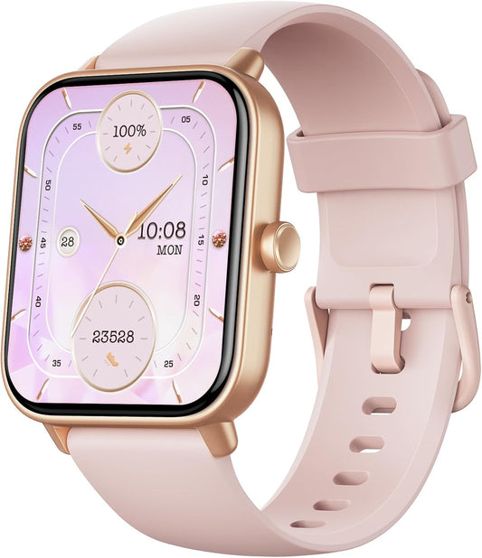 Fitpolo Women's Smart Watch: Alexa, SpO2, Heart Rate