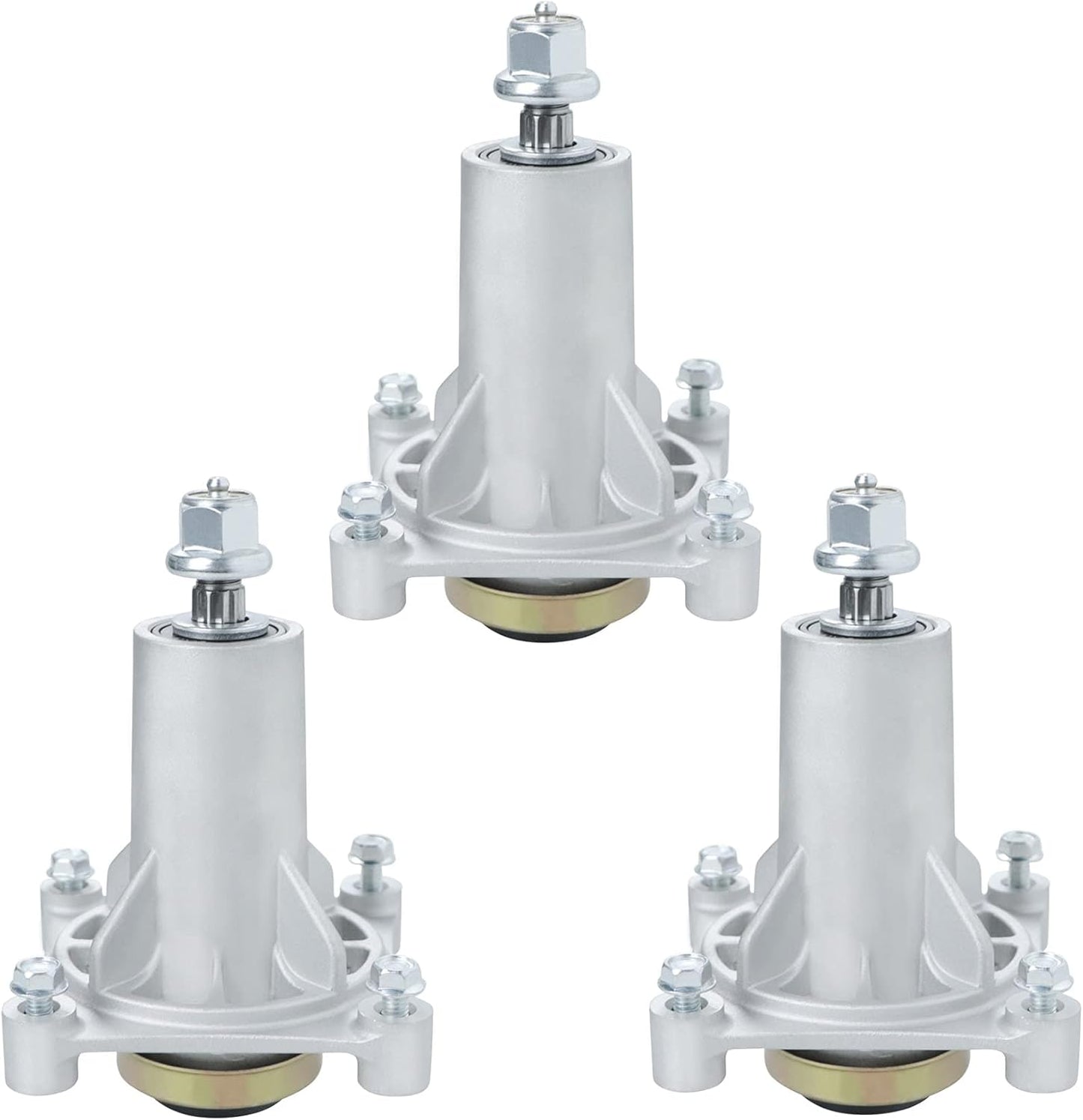 3 Pack Spindle Assembly for Craftsman YT4000 YS4500 Decks