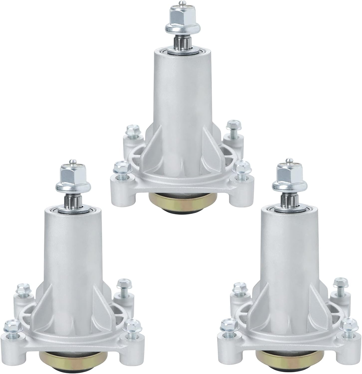 3 Pack Spindle Assembly for Craftsman YT4000 YS4500 Decks