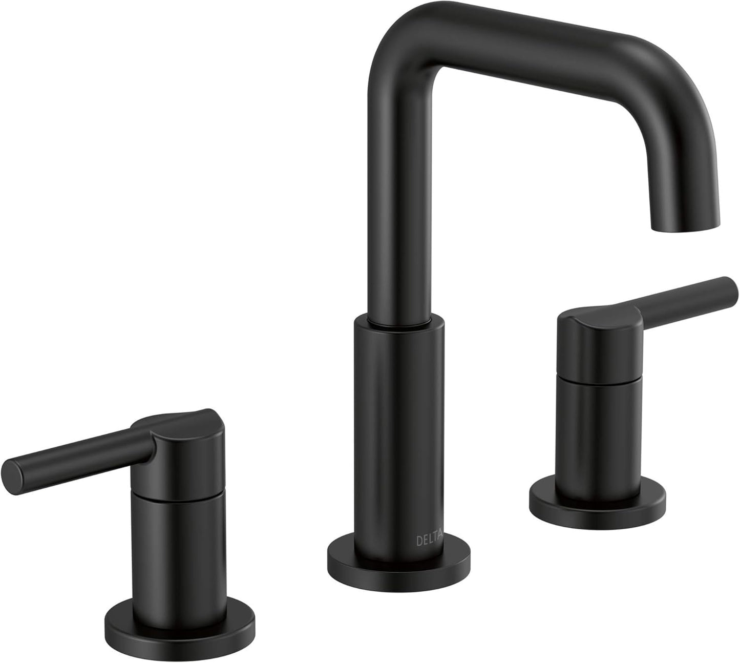 Delta Nicoli Matte Black Bathroom Faucet for Stylish Vanities