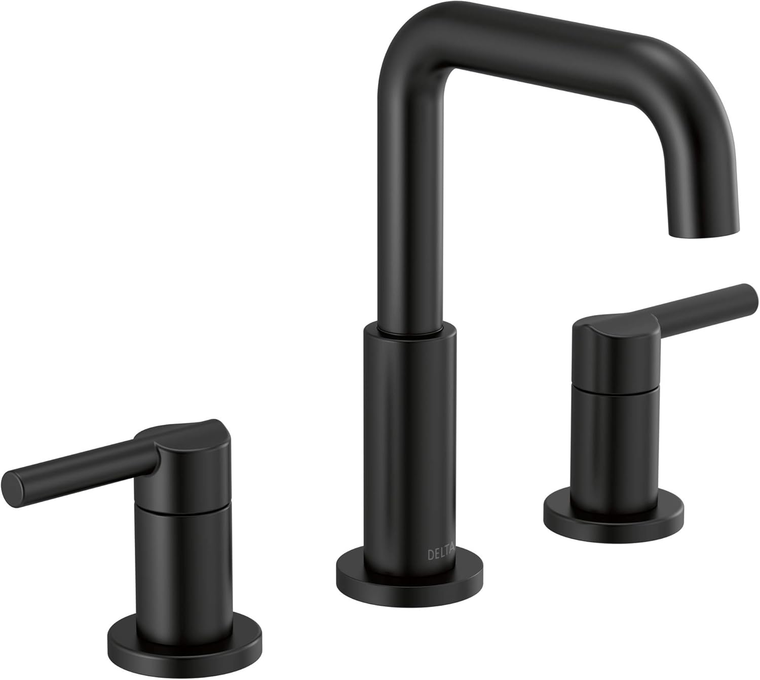 Delta Nicoli Matte Black Bathroom Faucet for Stylish Vanities