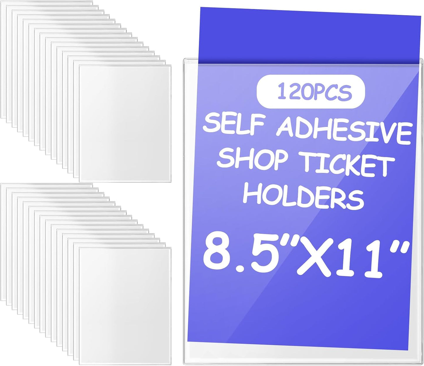 Outus Self Adhesive Shop Ticket Holders for Home Office Use