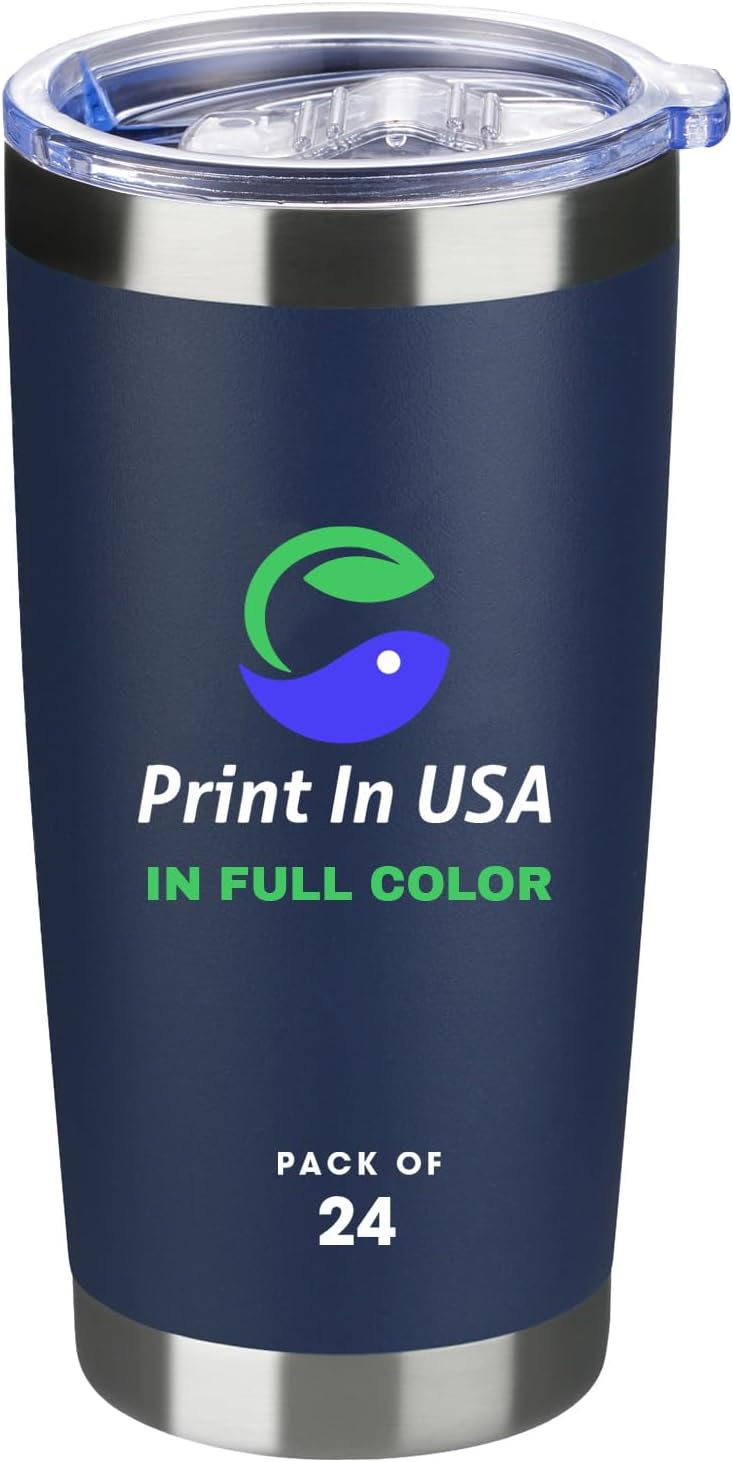 Personalized Custom Print Tumbler 20oz Stainless Steel Insulated