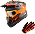 1Storm Motocross Adult Helmet Bundle - Comfortable Lightweight