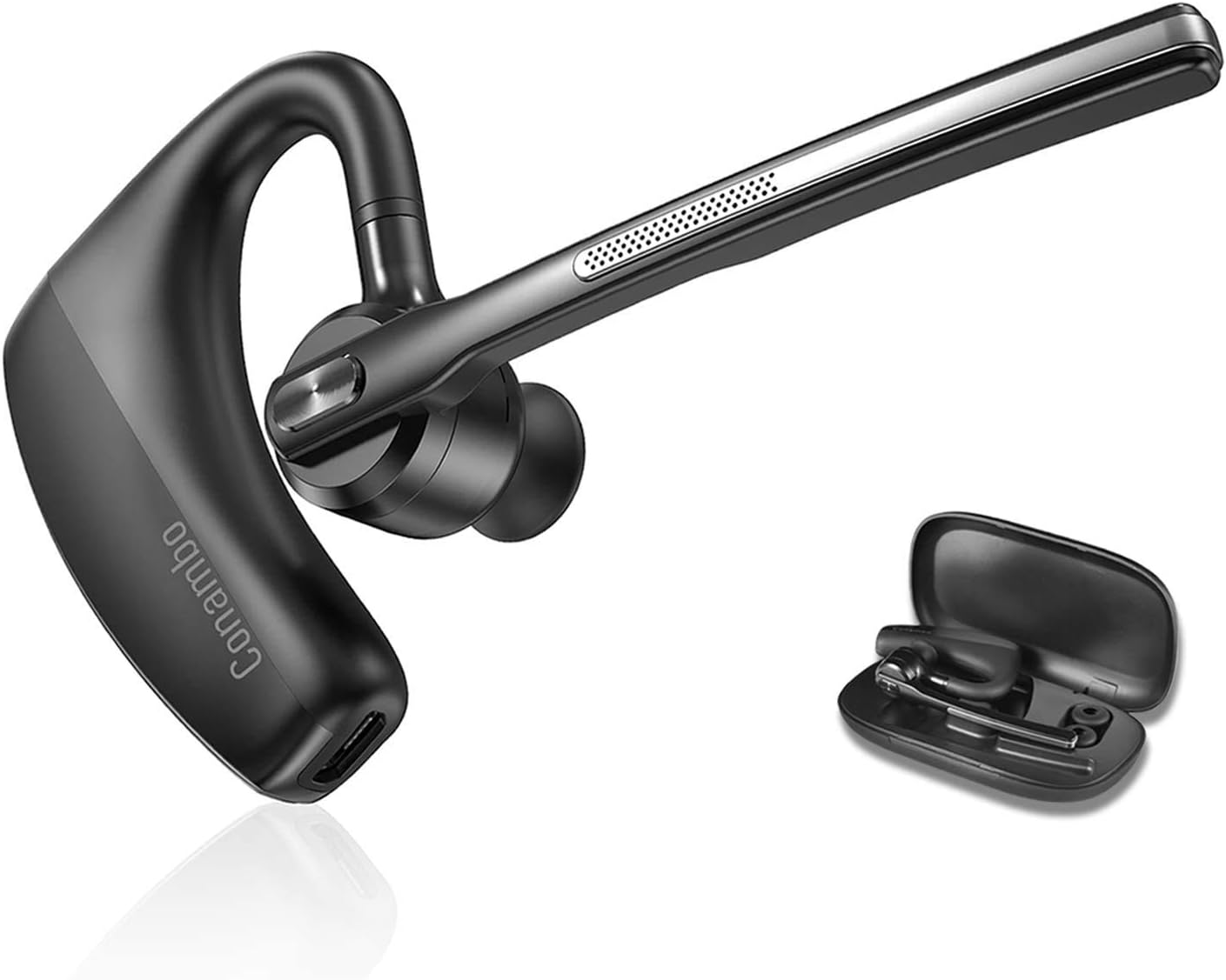Conambo Bluetooth Headset 5.2: Dual Mic Noise Cancelling