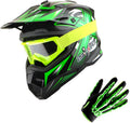 1Storm Motocross Adult Helmet Bundle - Lightweight Racing Protection