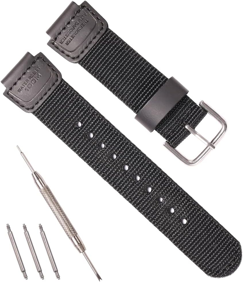18mm Nylon Watch Strap for Casio Watches