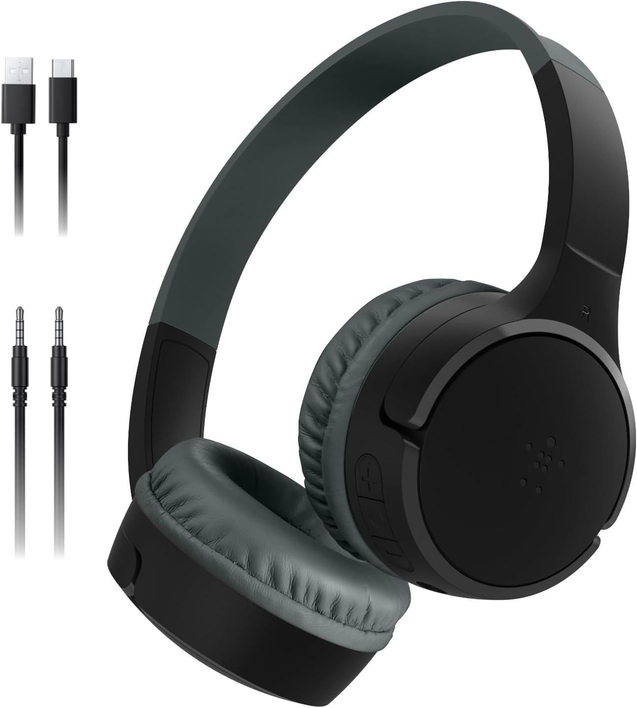 Belkin Kids Wireless Headphones: 30H Playback, Fun Stickers