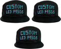LED Display Up Baseball Cap with Bluetooth - Personalized LED Hat APP