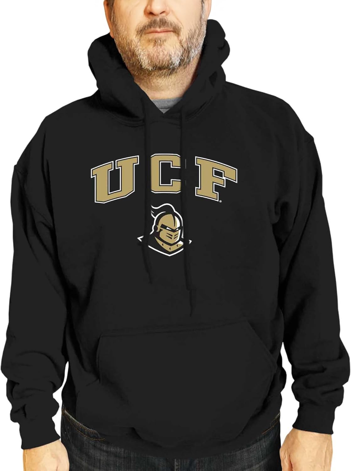 UCF Hoodie NCAA Adult Arch & Logo Gameday Unisex Sweatshirt
