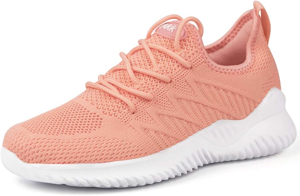Akk Womens Walking Tennis Shoes - Lightweight Slip On Sneakers