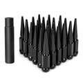 KSP M14x1.5 Spike Lug Nuts for Silverado 1500 - 24PCS Black