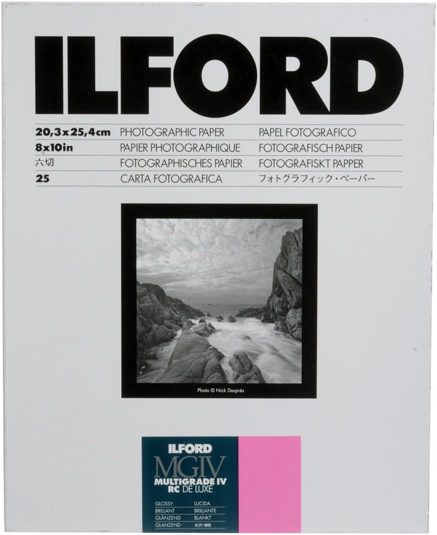 Ilford Multigrade IV RC Deluxe 8x10in Black & White Paper Review