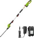 VIVOSUN 20 in Cordless Pole Hedge Trimmer - Reach High, Cut Clean