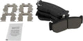 TRQ Rear Brake Pads Ceramic Compatible with 2007-2009 Hyundai Santa Fe
