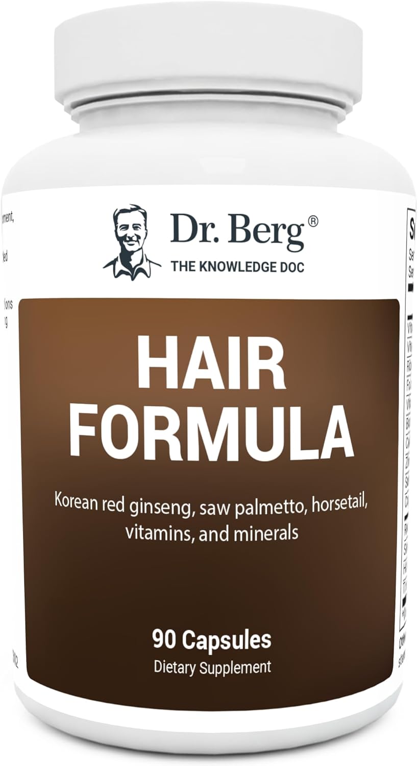 Dr. Berg All-in-One Vitamins for Hair, Skin, & Nails - 90 Veg Capsules